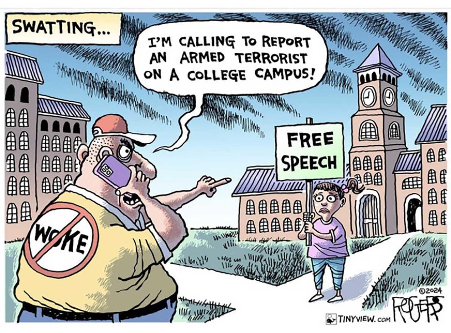 College free speech woke